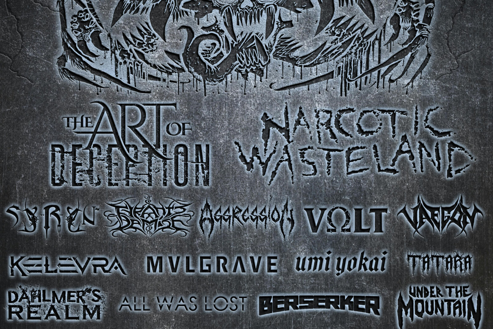 Decimate Metalfest  (Millet, AB) Announces 2024 Lineup w/ Narcotic Wasteland, The Art of Deception, Tyrants Demise, Syryn, Aggression and more!