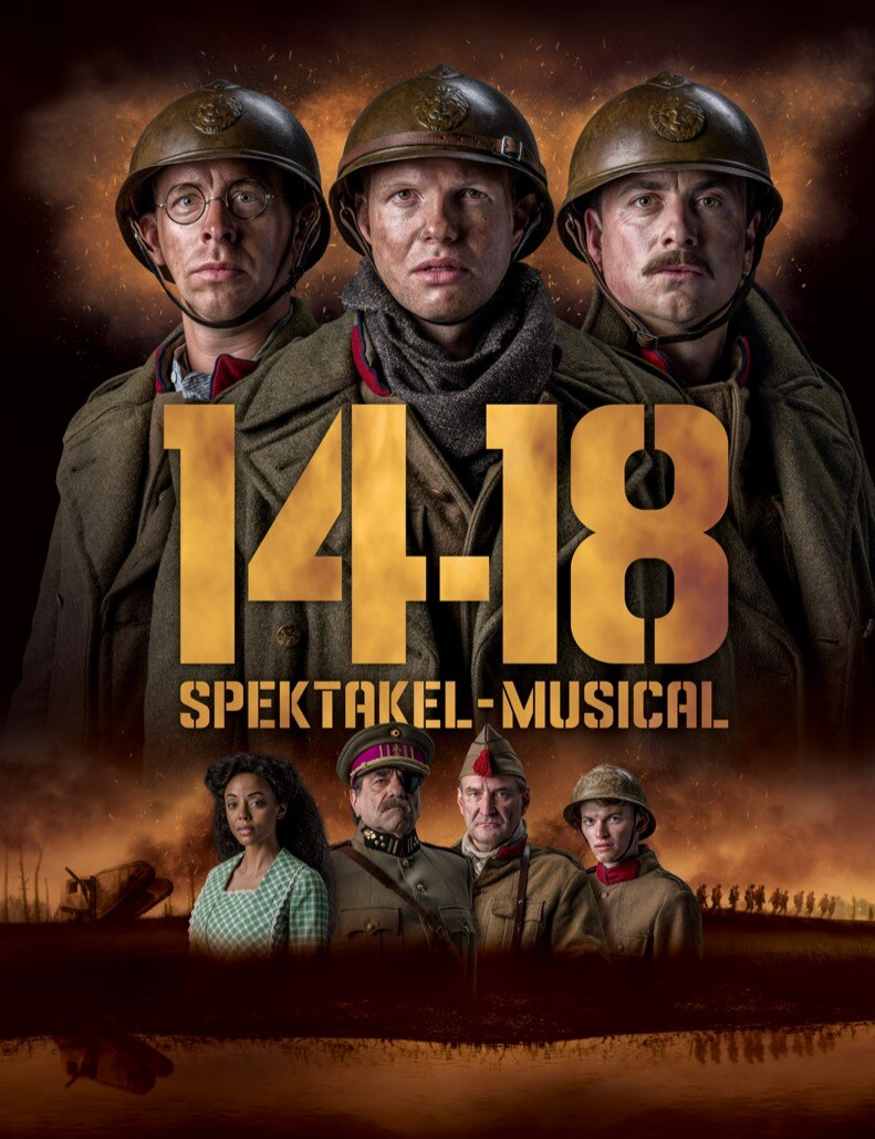 Nieuwe versie van spektakel-musical 14-18 verwelkomt Charlotte Timmers en Ron Cornet in de hoofdcast