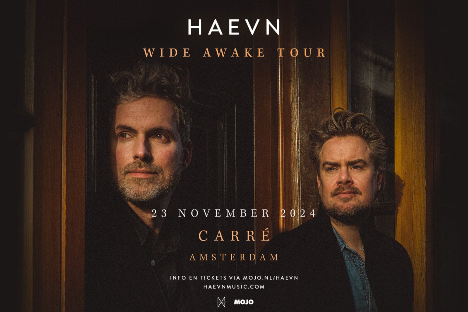 HAEVN naar Carré voor derde show op zaterdag 23 november