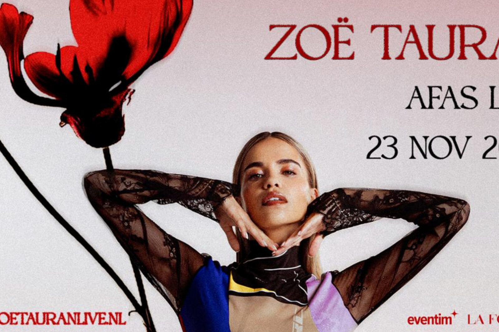 Zoë Tauran naar AFAS Live op 23 november 2024