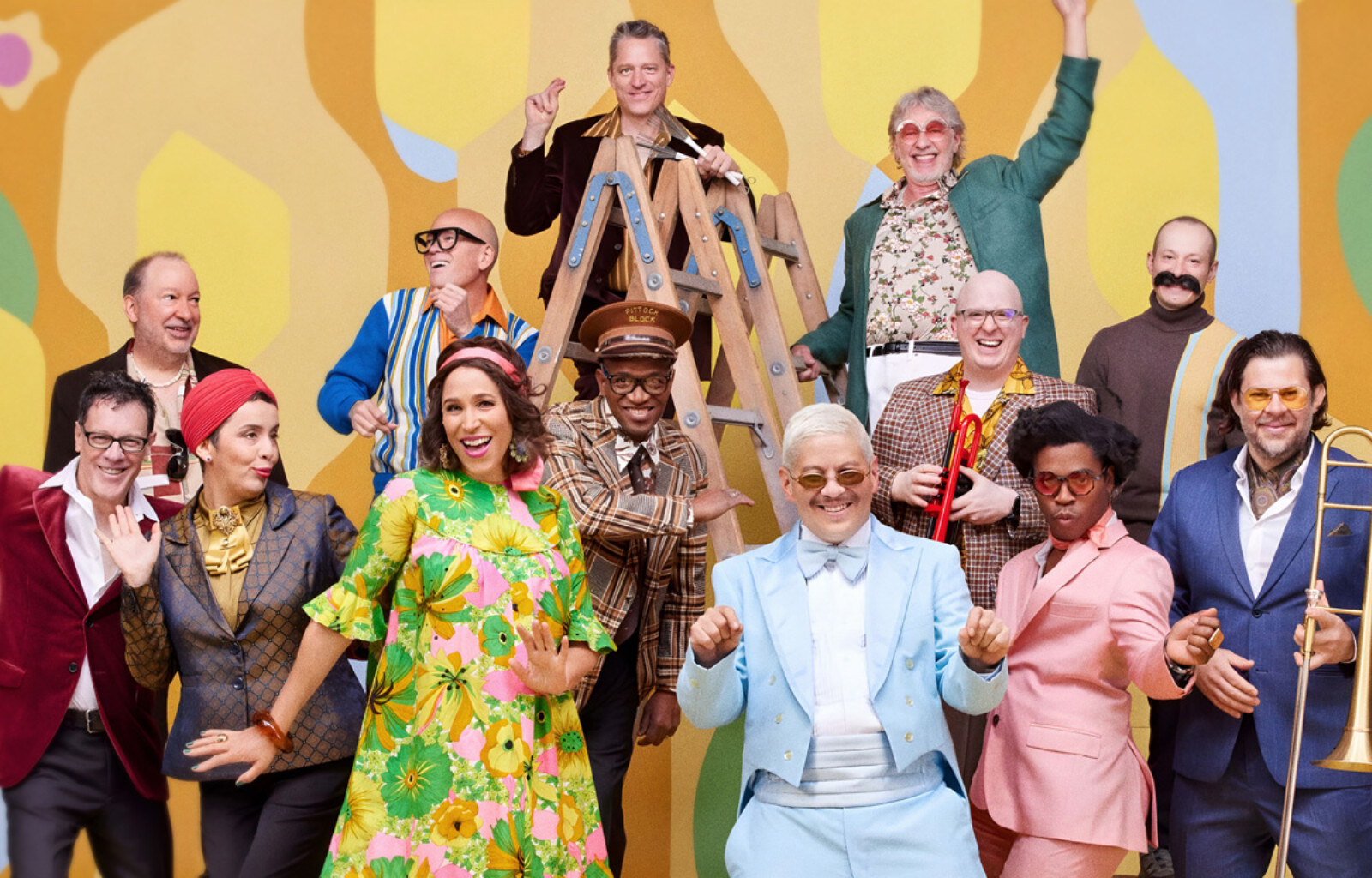 Pink Martini viert dertig jarig bestaan op 10 mei 2025 in Ancienne Belgique, Brussel