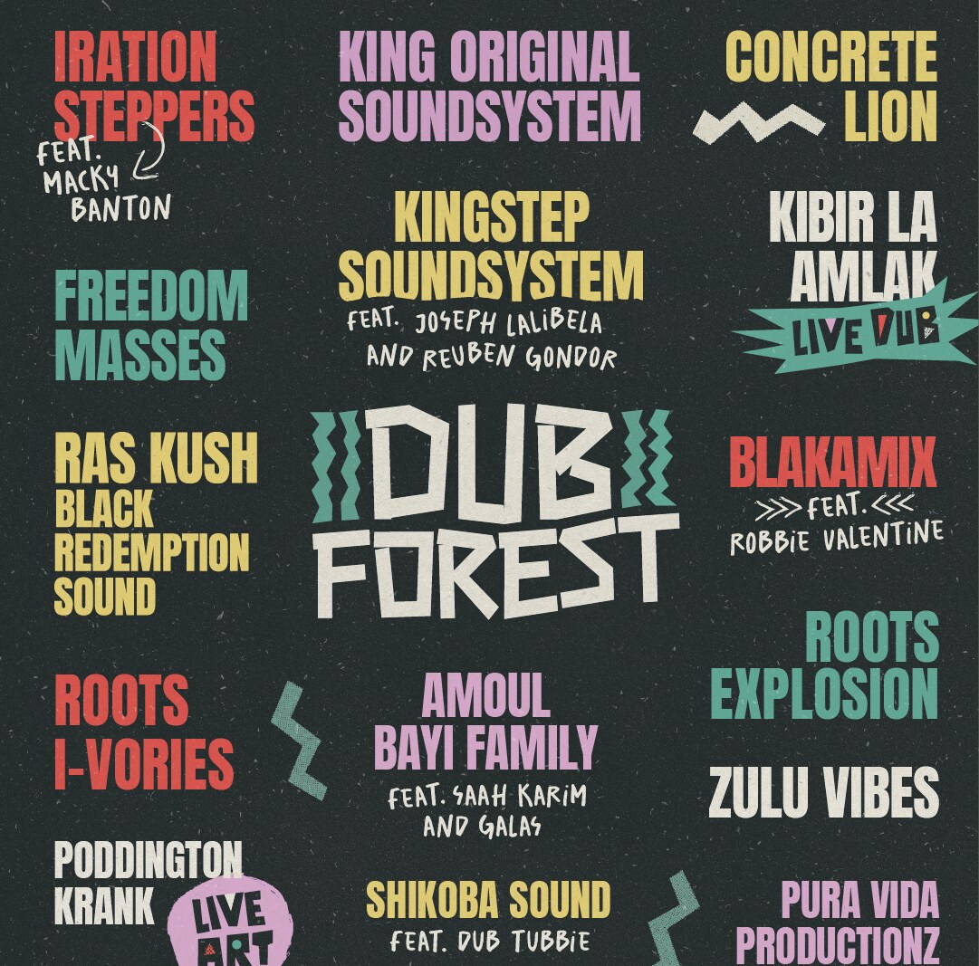 Dub Forest Reggae Geel 2024 compleet