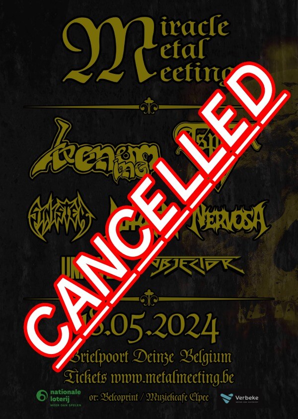 Miracle Metal Meeting 2024 gaat niet door