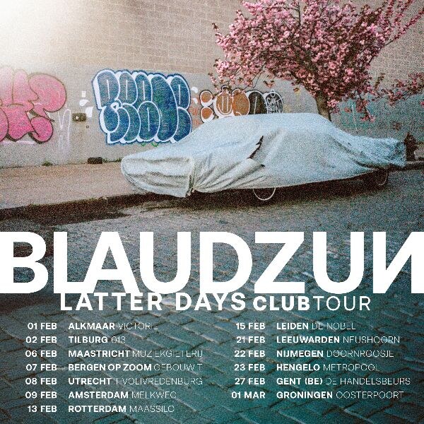 BLAUDZUN kondigt nieuw album én clubtour aan