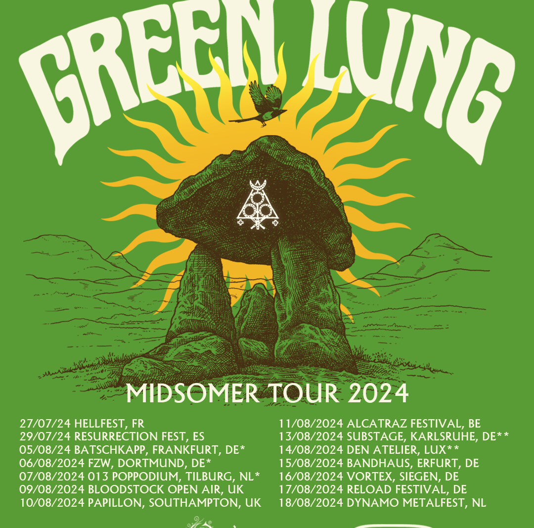 Green Lung Announce European "Midsomer Tour 2024"