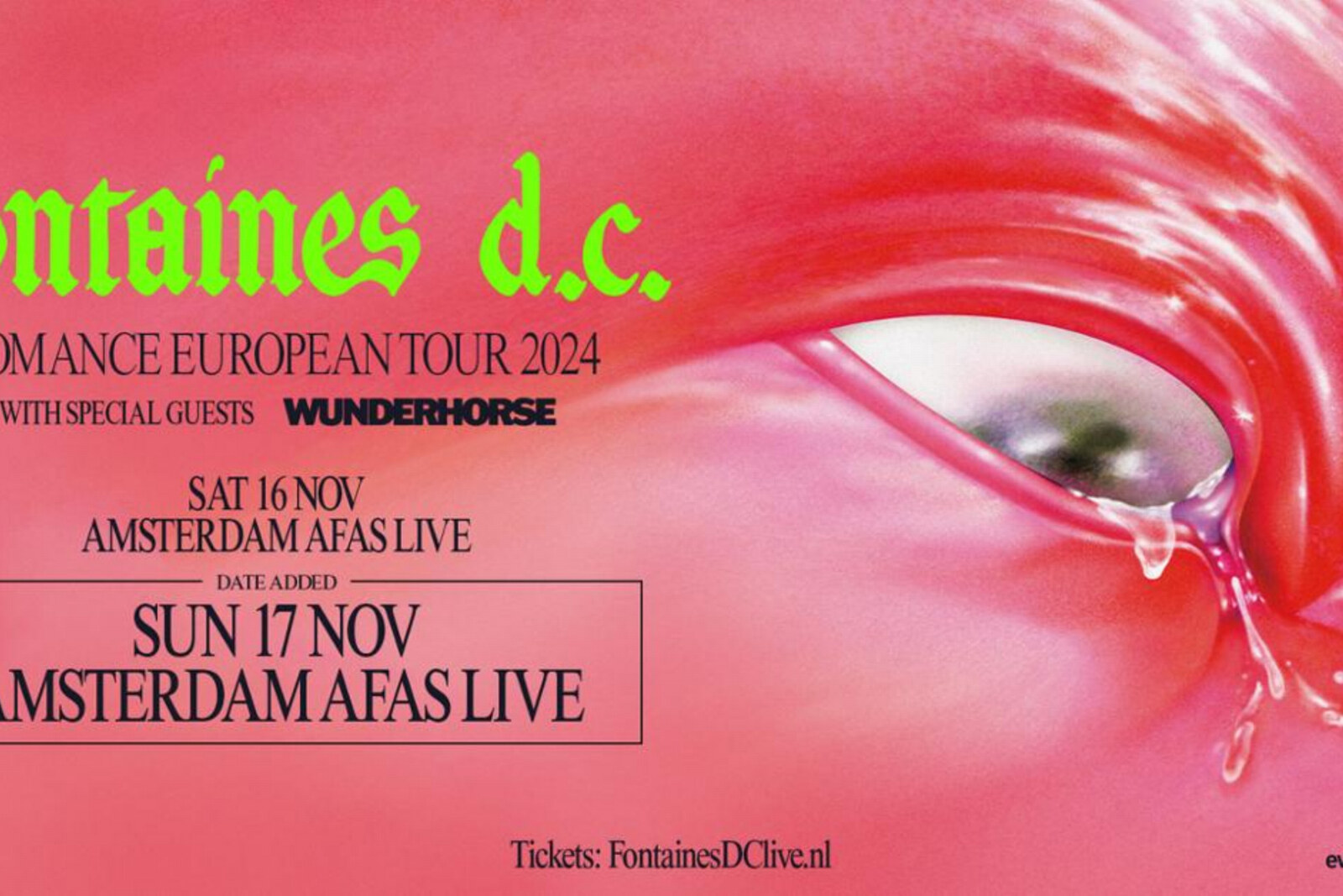 Fontaines D.C. kondigt extra show aan in AFAS Live