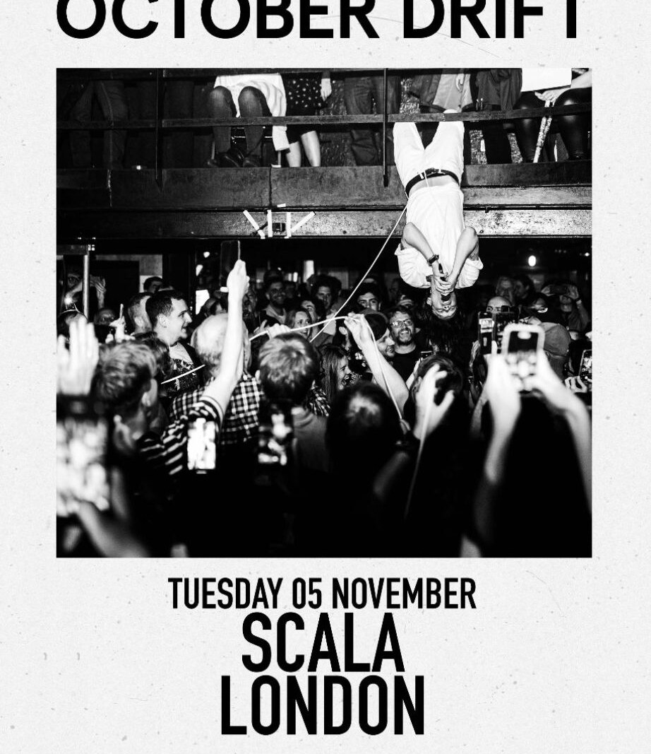 October Drift announce Scala, London headline show - Nov 5th 2024