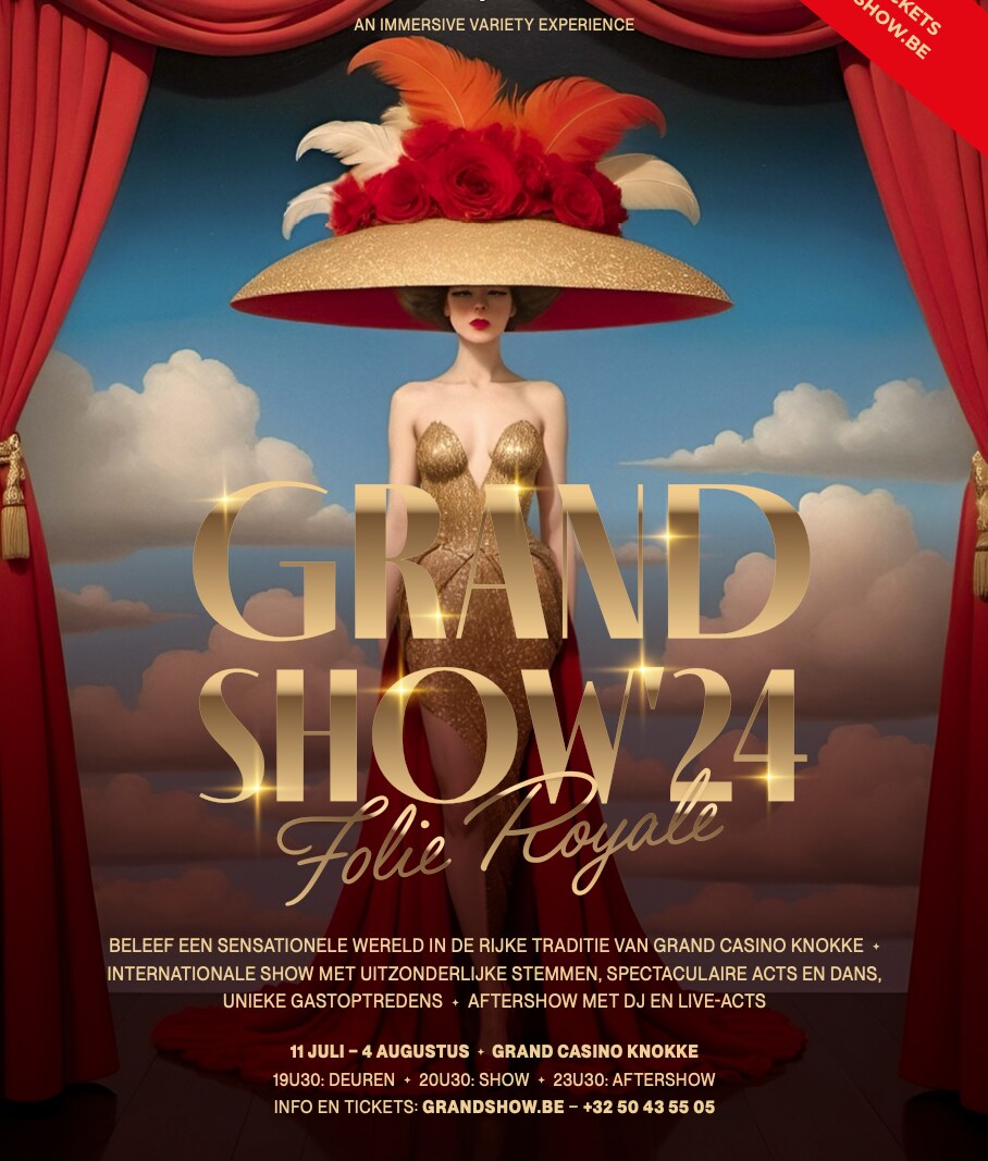Knokke-Heist pakt uit met internationaal variétéspektakel ‘Grand Show: Folie Royale’