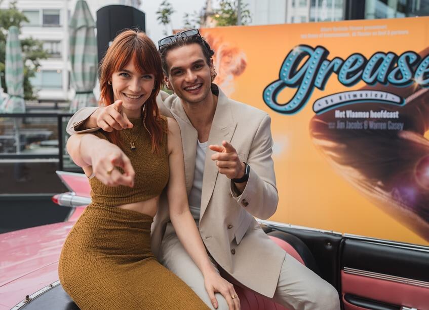 Tinne Oltmans en Danny Dorland worden droomkoppel Sandy & Danny in hitmusical Grease!