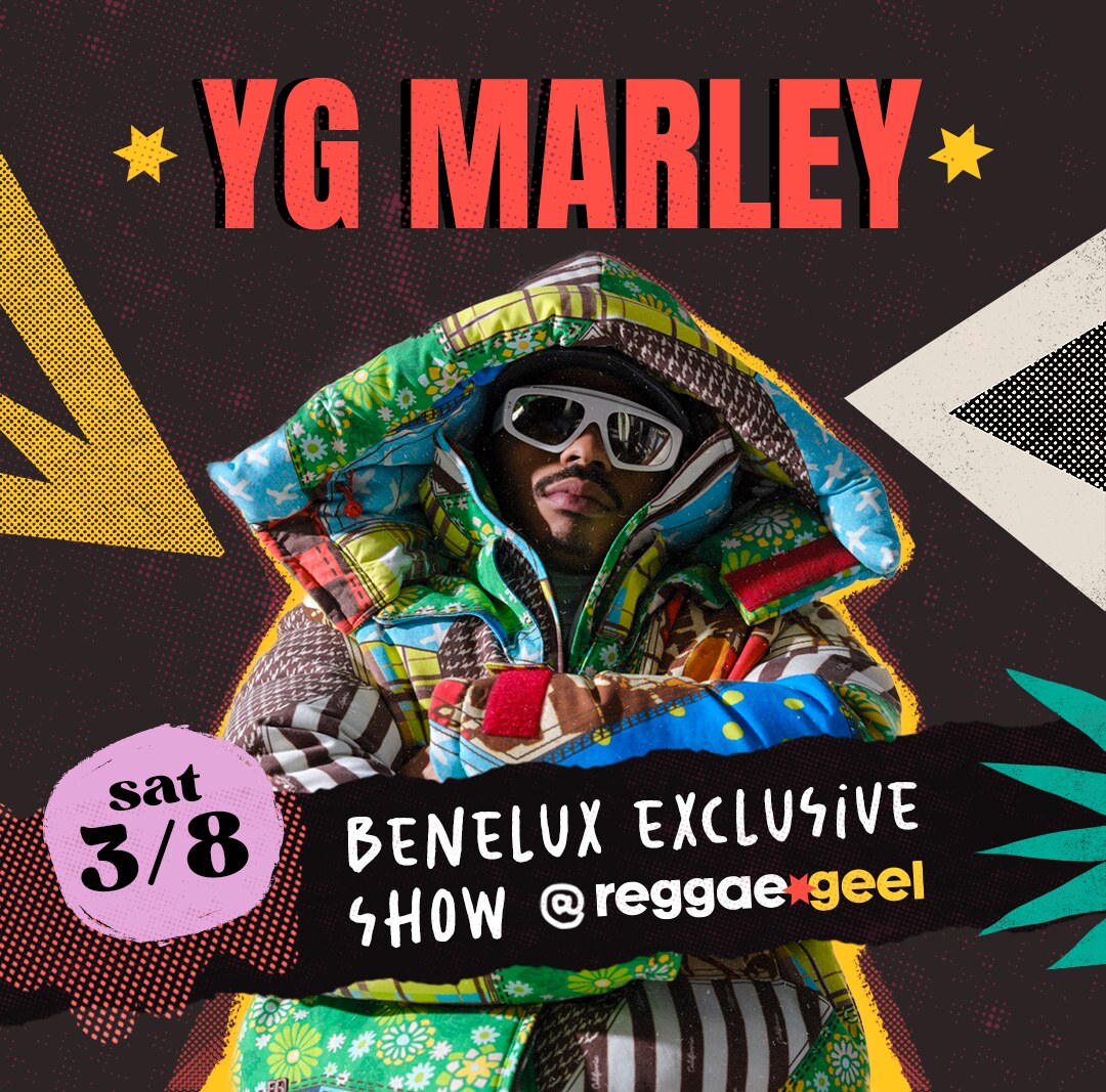 YG Marley op Reggae Geel 2024 met exclusieve Benelux show!