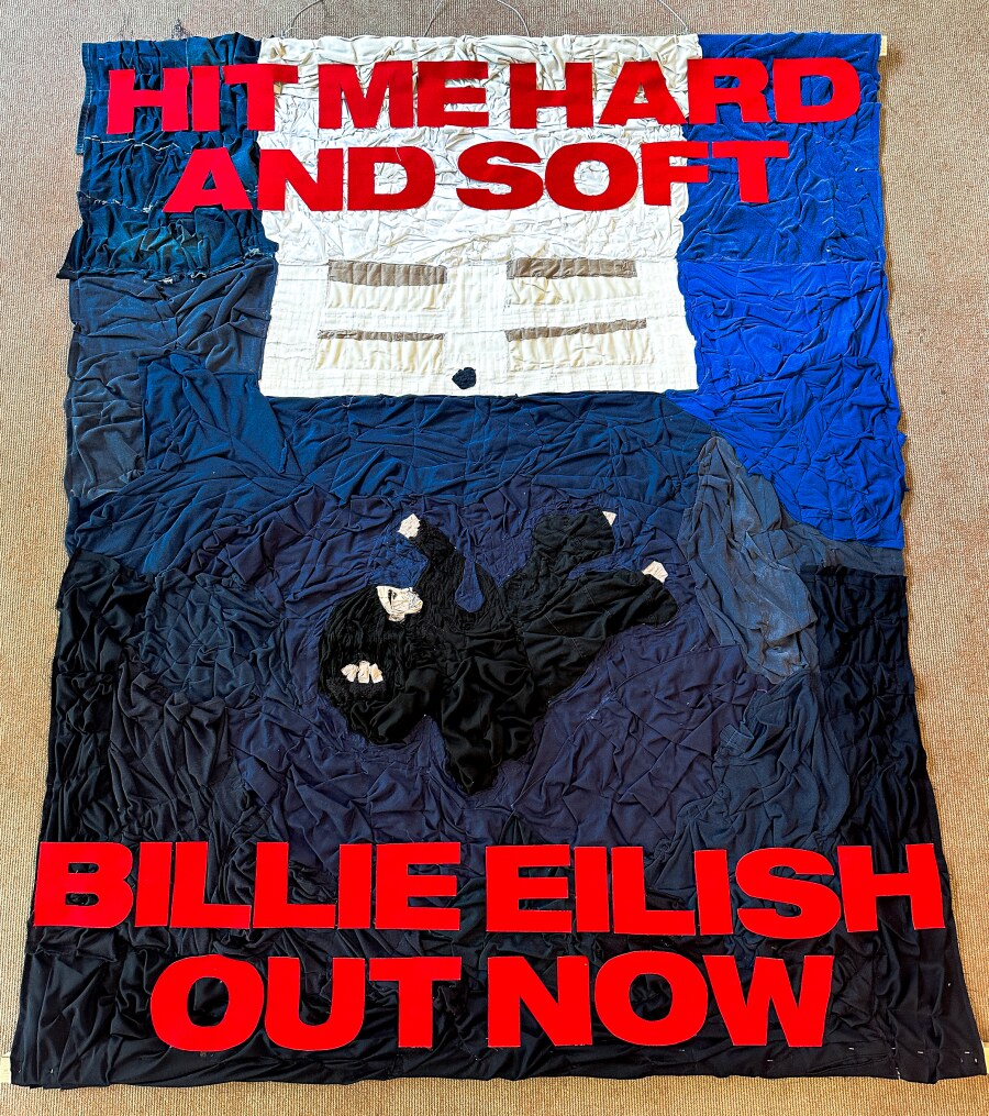 Belgian Jordy Arthur makes art piece for new Billie Eilish album 'HIT ME HARD AND SOFT'