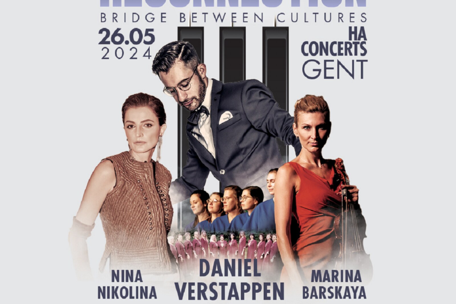 Nieuwe single RAYNA van Daniel Verstappen 26 mei LIVE in de Handelsbeurs van Gent, in een totaalbeleving met 2 koren!