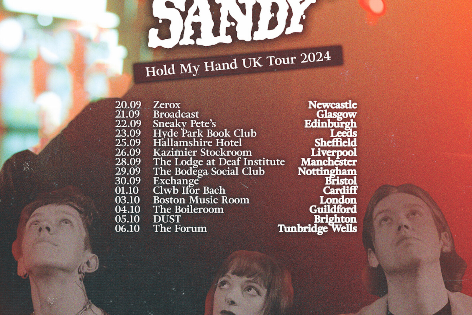 Gaffa Tape Sandy Outgrow Old Friendships On New Single ‘Energy’ Released 28th May 2024