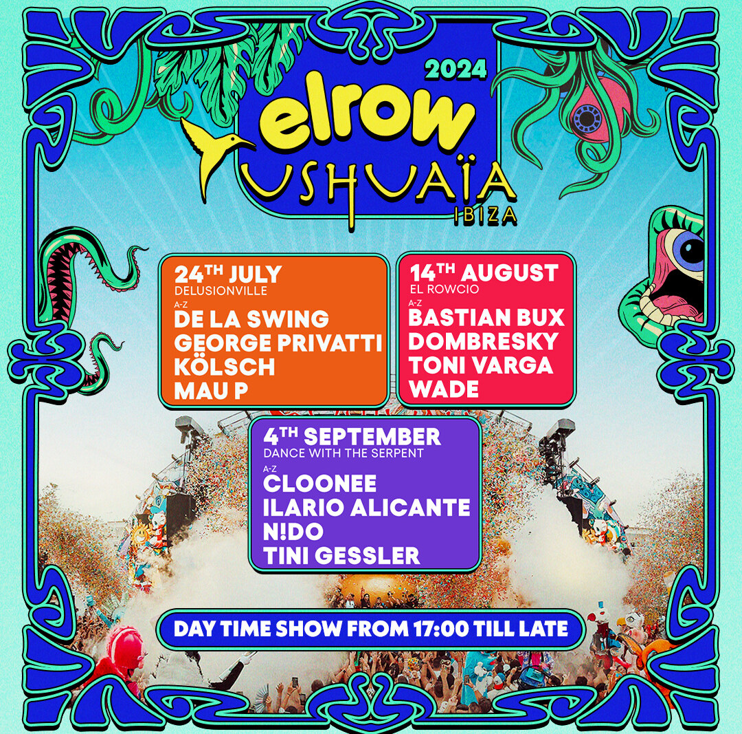 Discover elrow's Exclusive Trilogy Lineup at Ushuaïa Ibiza
