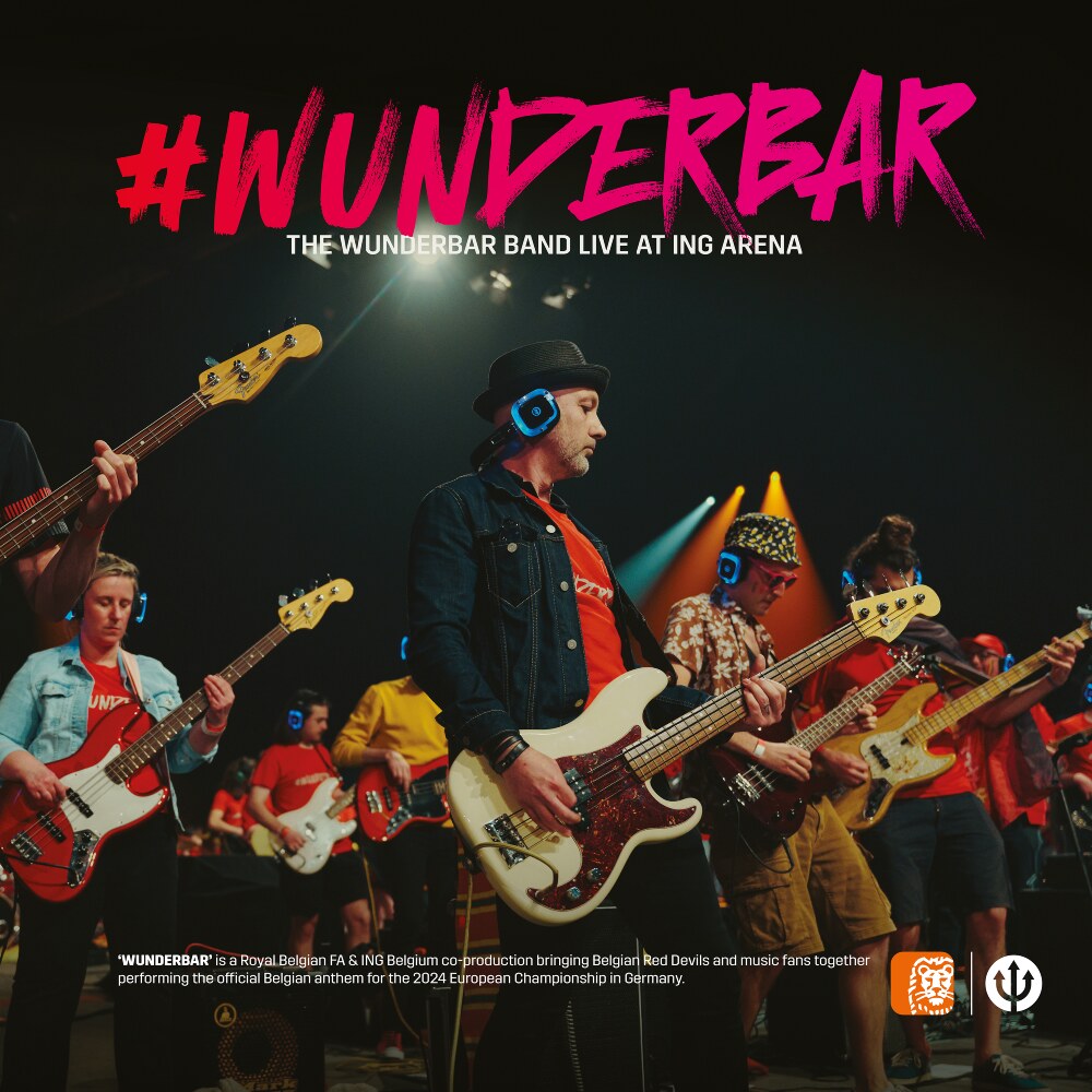 Rode Duivels fans klaar om te scoren in de hitparade met EK-lied 'Wunderbar'