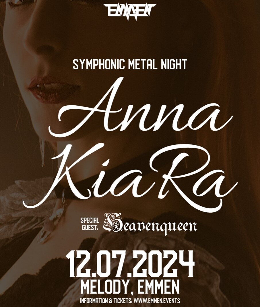 Anna KiaRa met exclusieve show naar Melody op vrijdag 12 juli