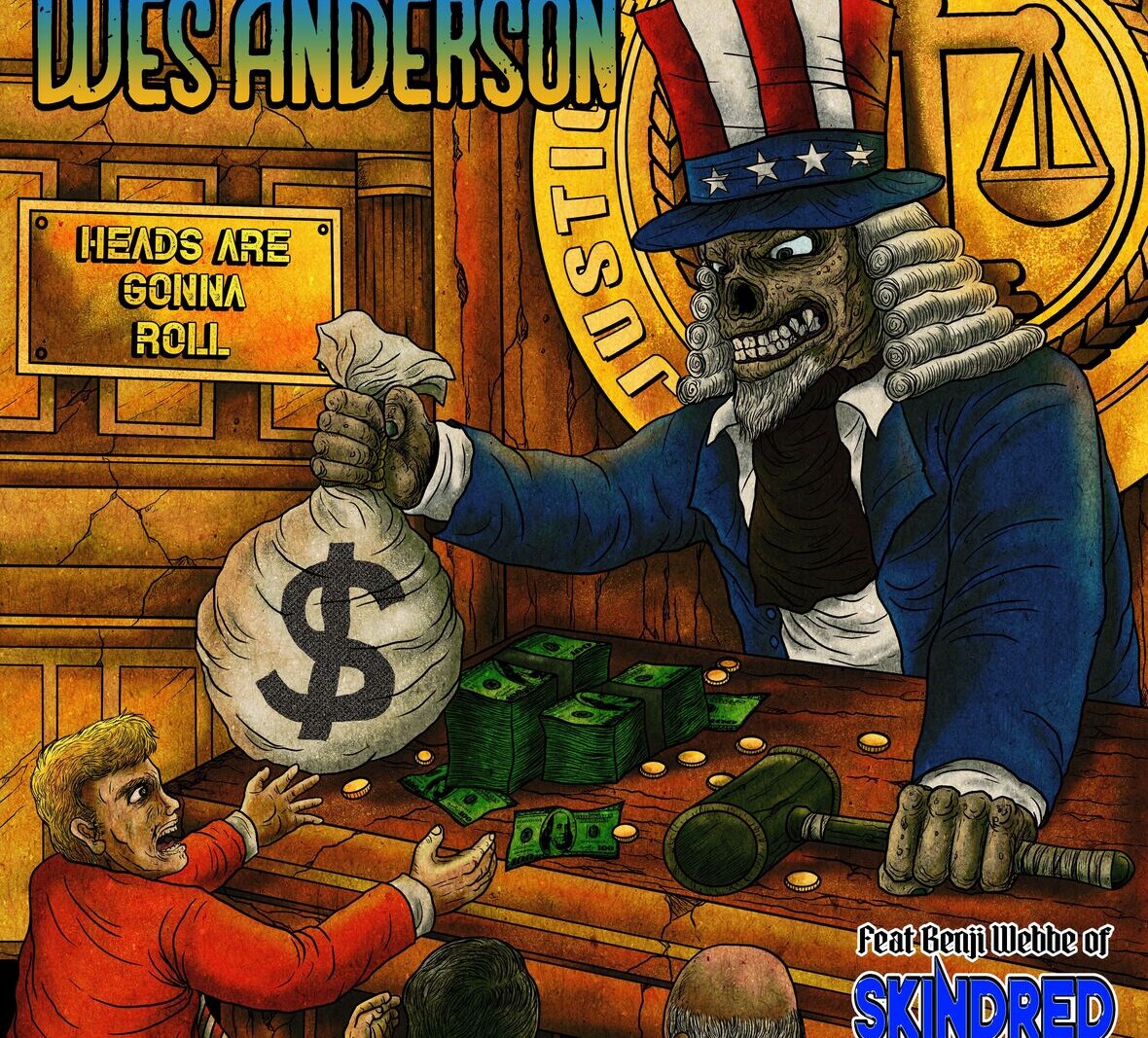 Wes Anderson will release his new single “Heads Are Gonna Roll” on June 21st