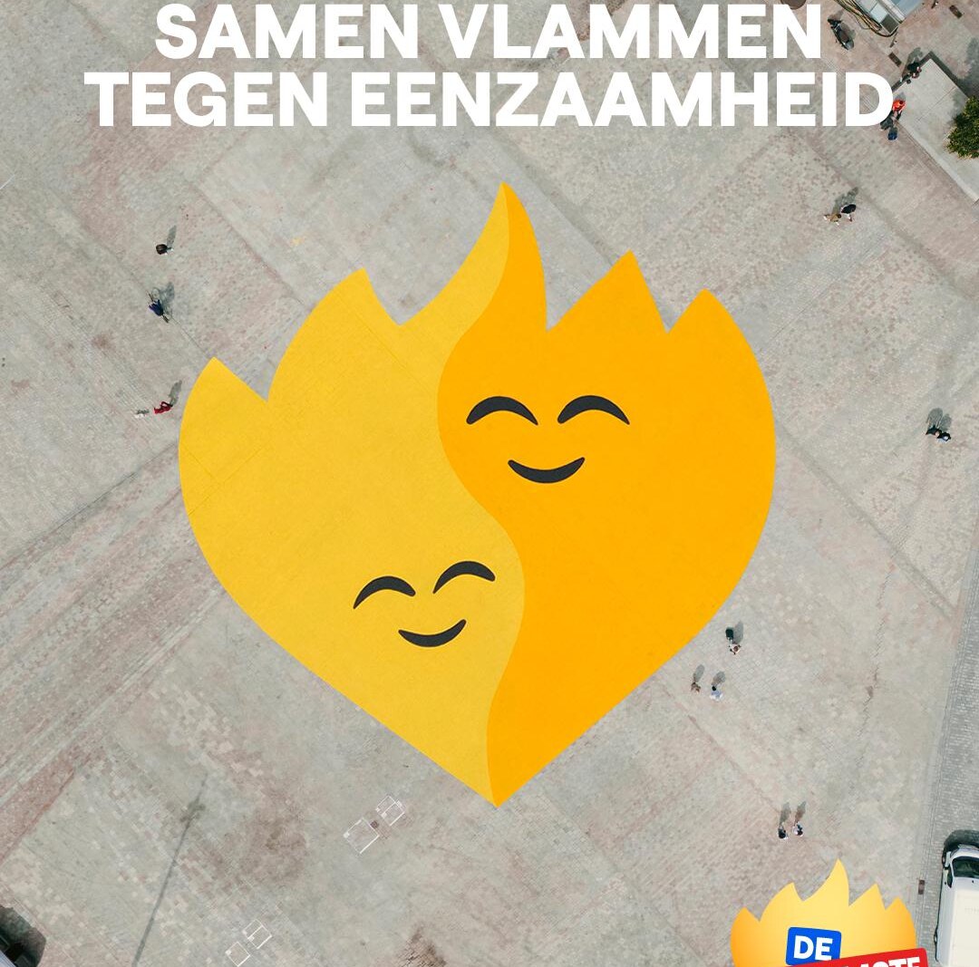 De Warmste Week vlamt dit jaar tegen eenzaamheid