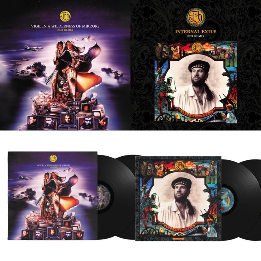 Schotse zanger-muzikant FISH brengt re-issues van zijn eerste twee solo-albums in diverse formats uit op 22 juli