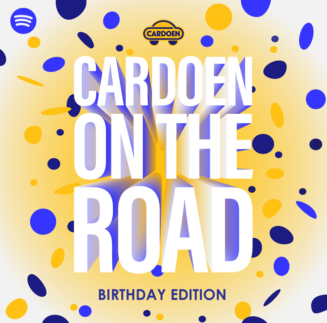 ‘Cardoen on the road’ playlist, vol zomerse roadtrip nummers: Cardoen viert 75 jaar