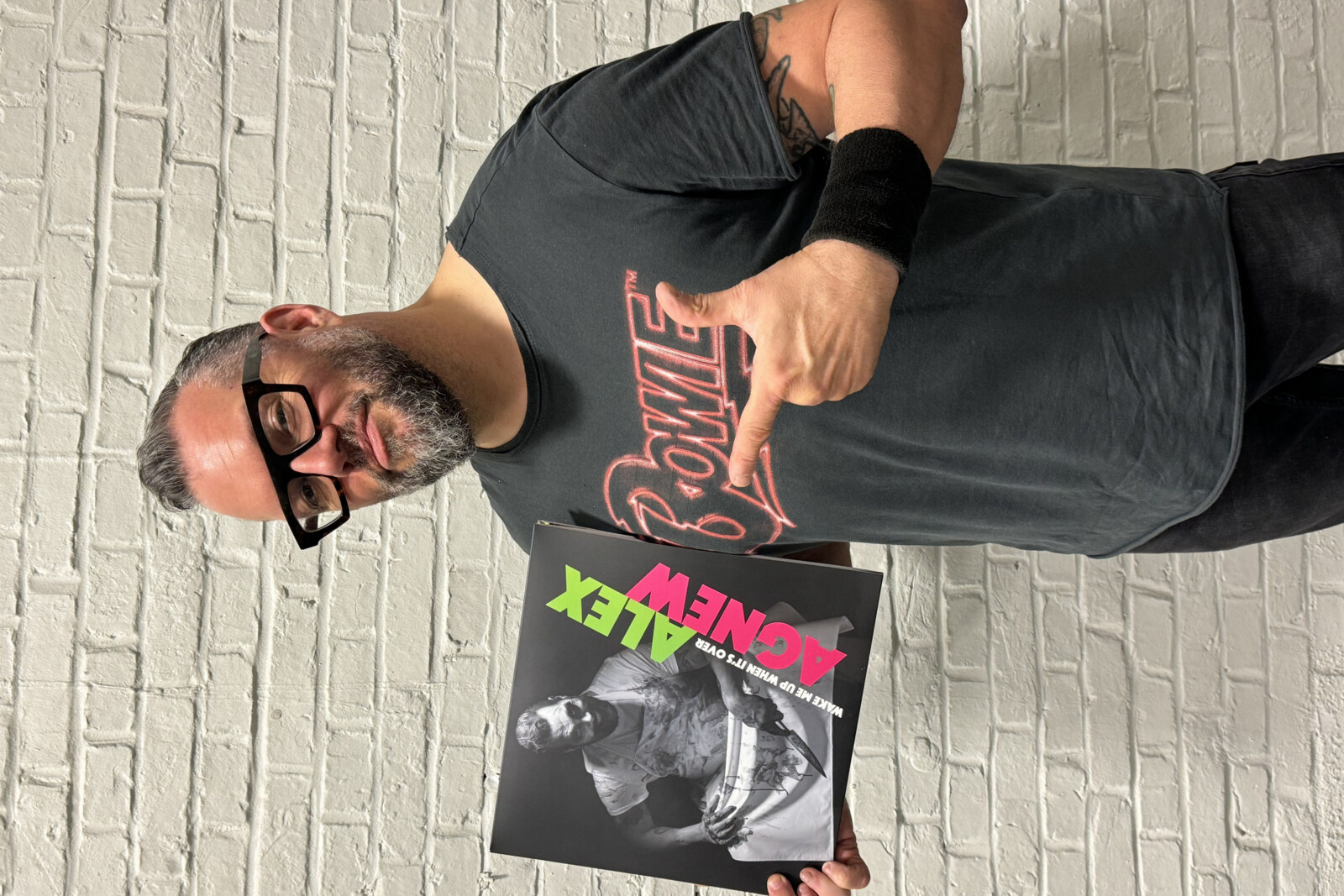 Alex Agnew heeft de langste "LP"