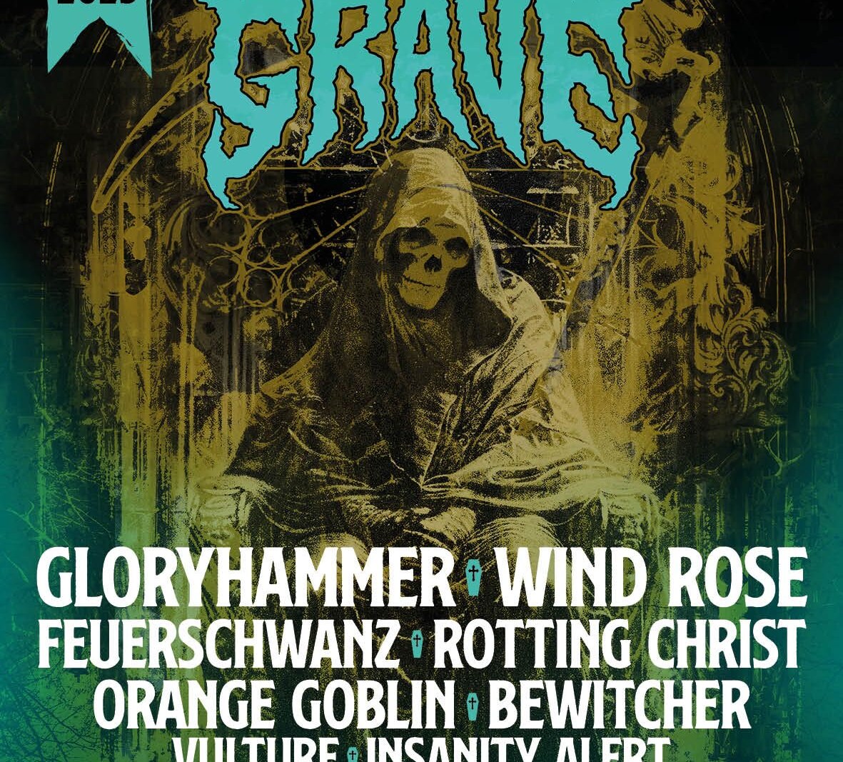Eerste 8 namen Into The Grave 2025 bekend