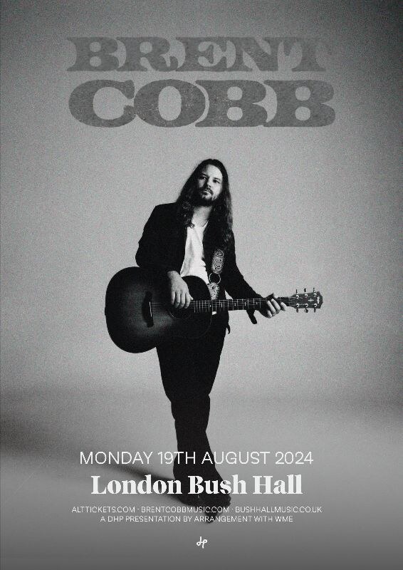 Brent Cobb announces London show in August as part of European Tour