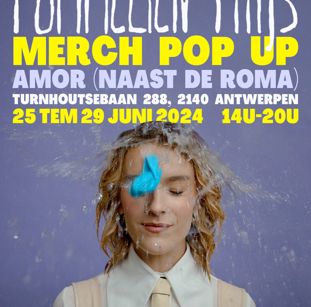 Pommelien Thijs opent duurzame pop-up shop voor fans
