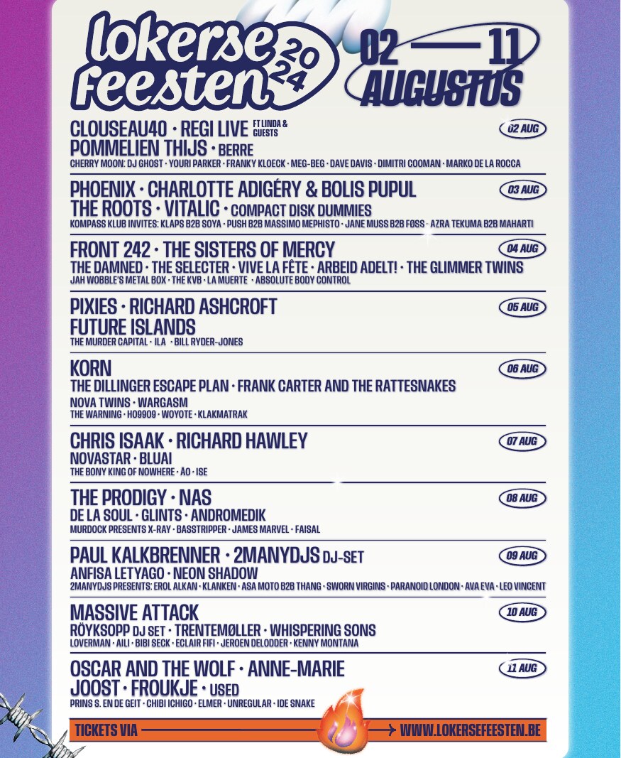 Affiche Lokerse Feesten is compleet