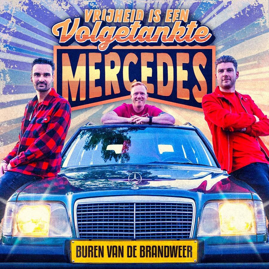 Met ‘Vrijheid Is Een Volgetankte Mercedes’  brengt Buren van de Brandweer een eerbetoon aan Armand 