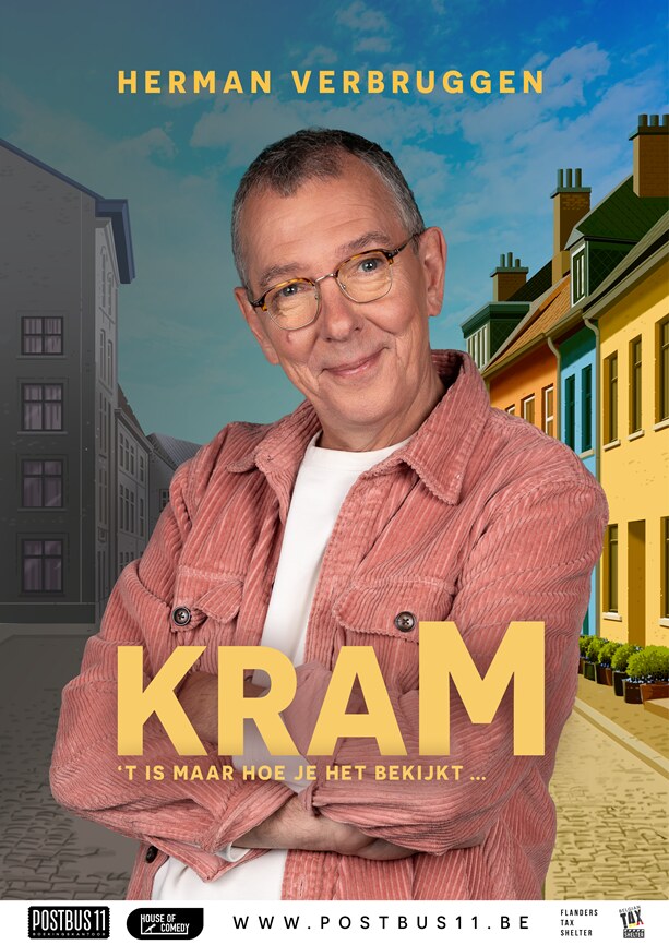 Herman Verbruggen trekt dit najaar het theater in met kraM