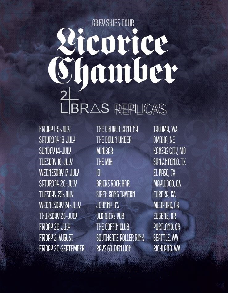 Darkwave trio Licorice Chamber share single, announce Tour