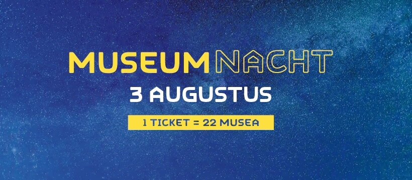 18e editie van Museumnacht op 3 augustus   