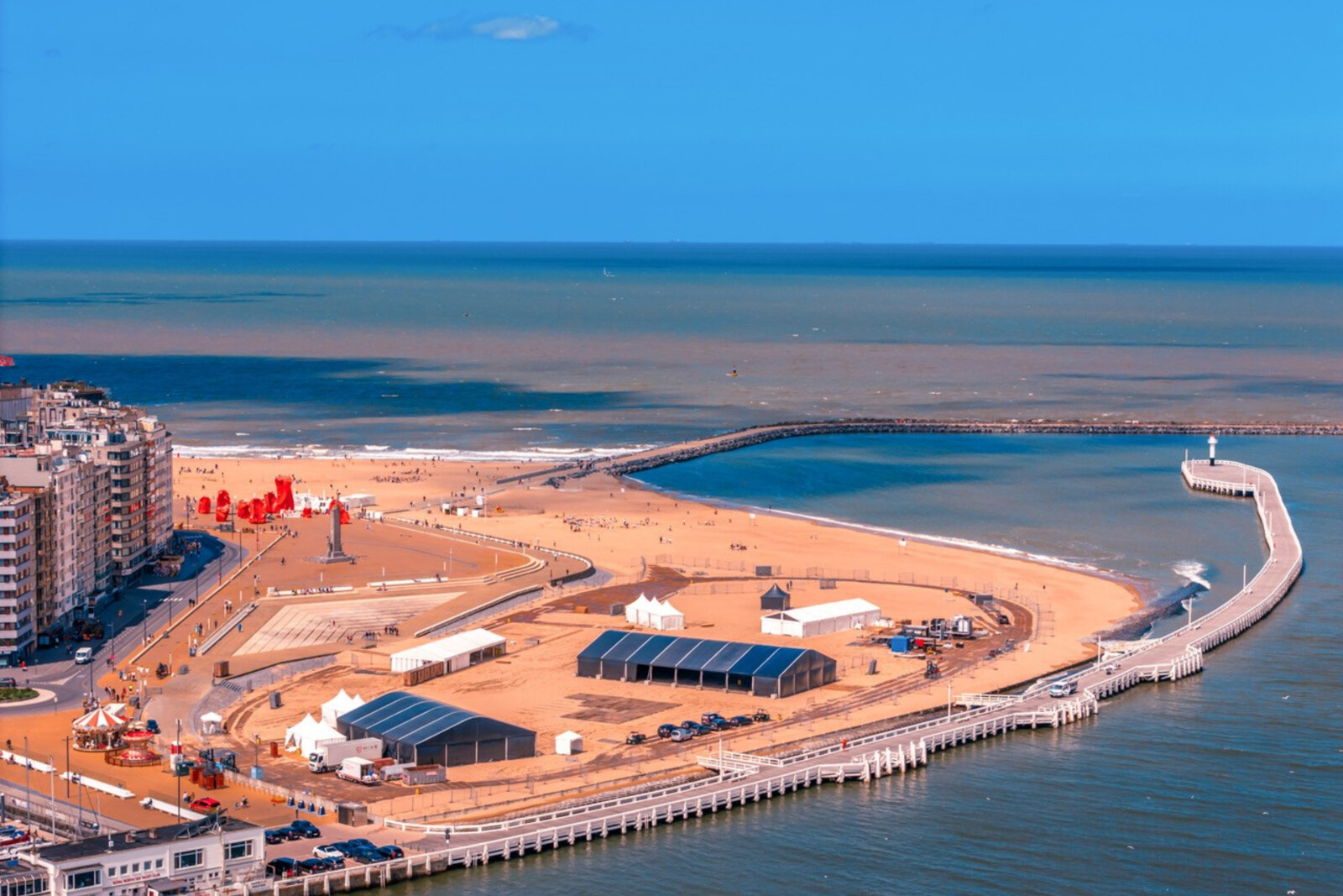 Ostend Beach Festival in volle opbouw: organisatoren zijn er klaar voor!