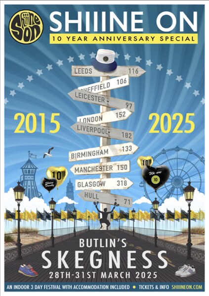 Shiiine On - are delighted to announce  a special one-off festival for 2025
