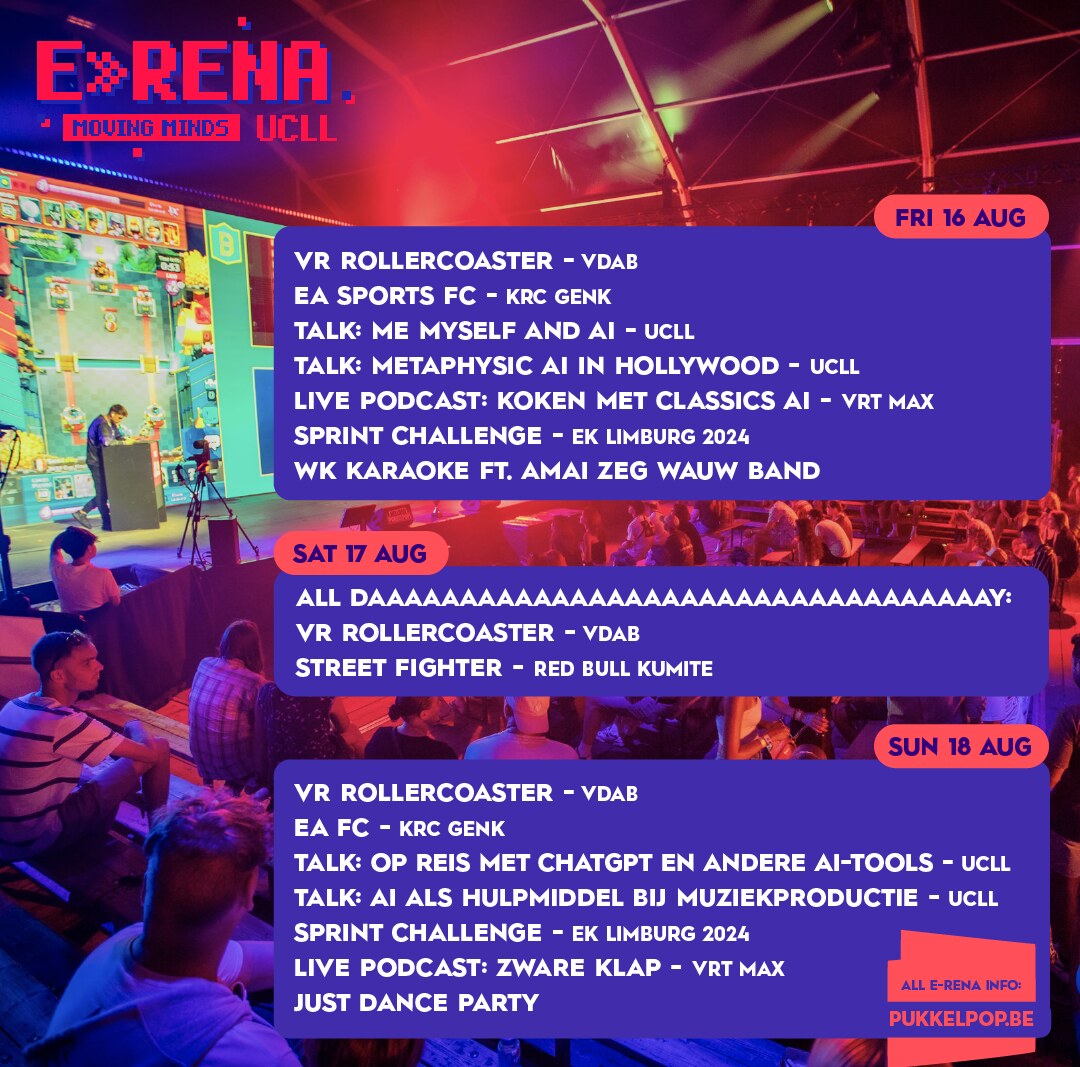 Pukkelpop: E-rena: Level2 Unlocked