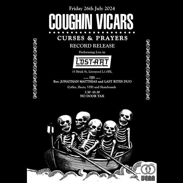 Coughin’ Vicars Reveal Video For New Single ‘Reverse The Wound’ Out Now Venn Records