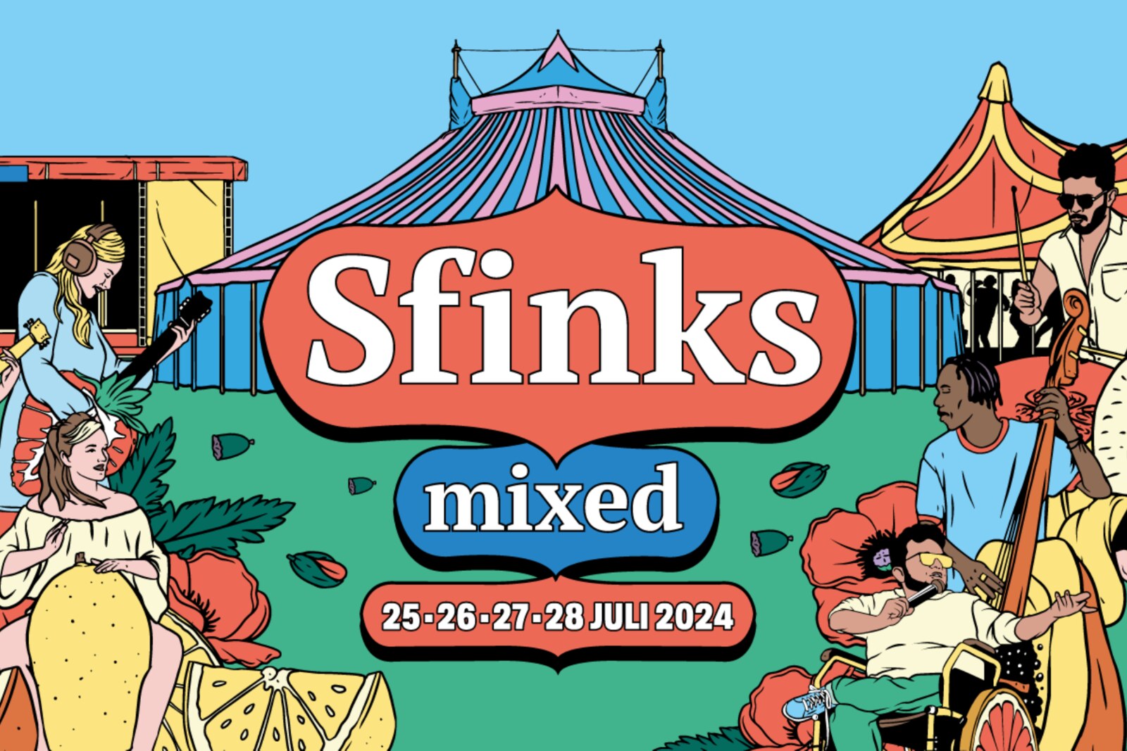 Artiesten op Sfinks Mixed 2024 strijden tegen (gender) discriminatie