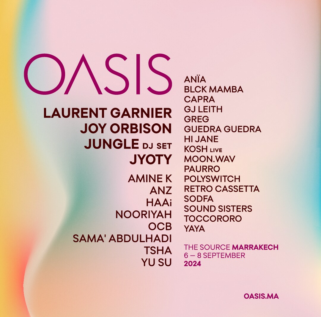 Morocco's Oasis Festival unveils more acts for 8th edition this September