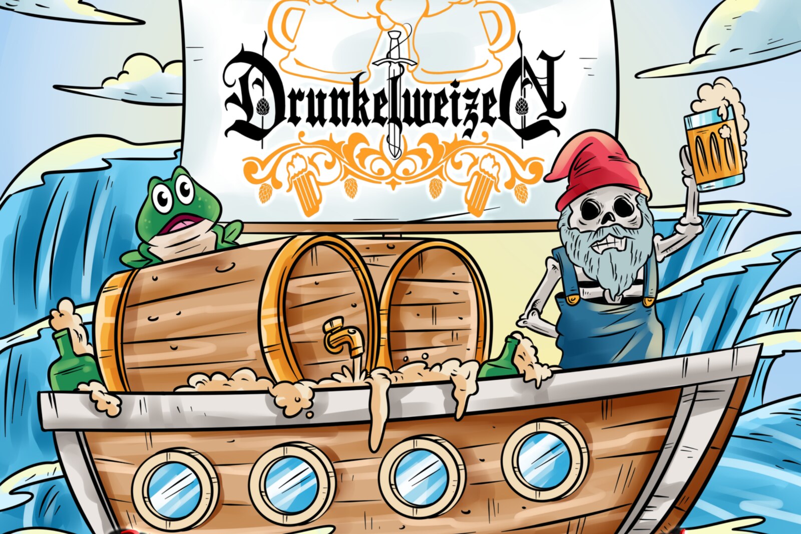 Drunkelweizen releases "Pioneers of Alcohol"