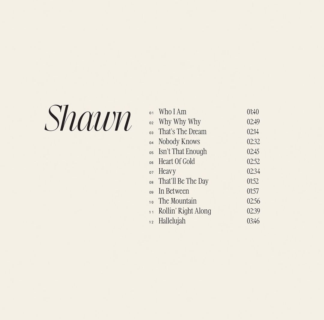 Shawn Mendes announces new self-titled album, SHAWN, out october 18