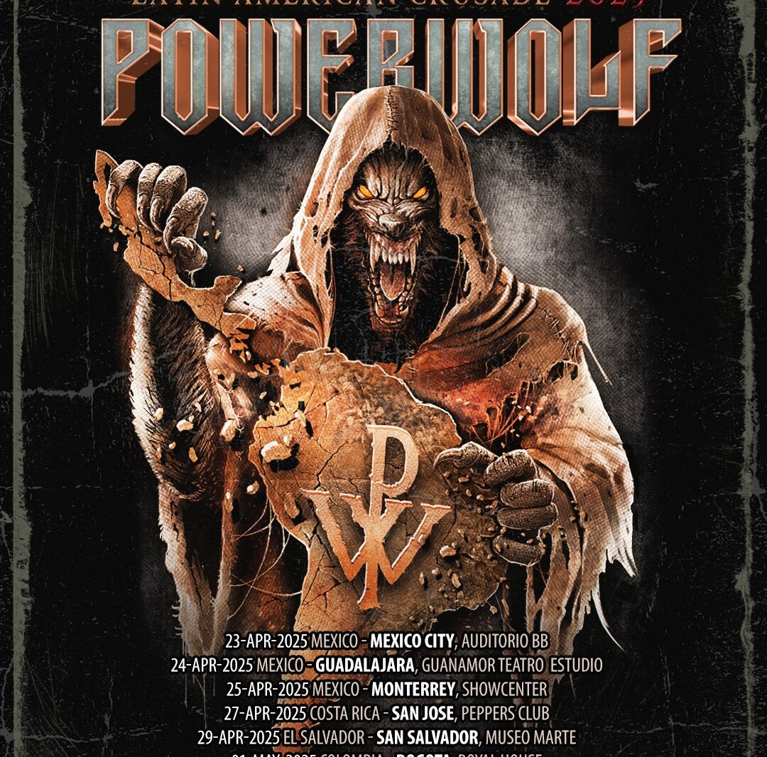 Powerwolf  Announce 2025 South America Headline Tour!