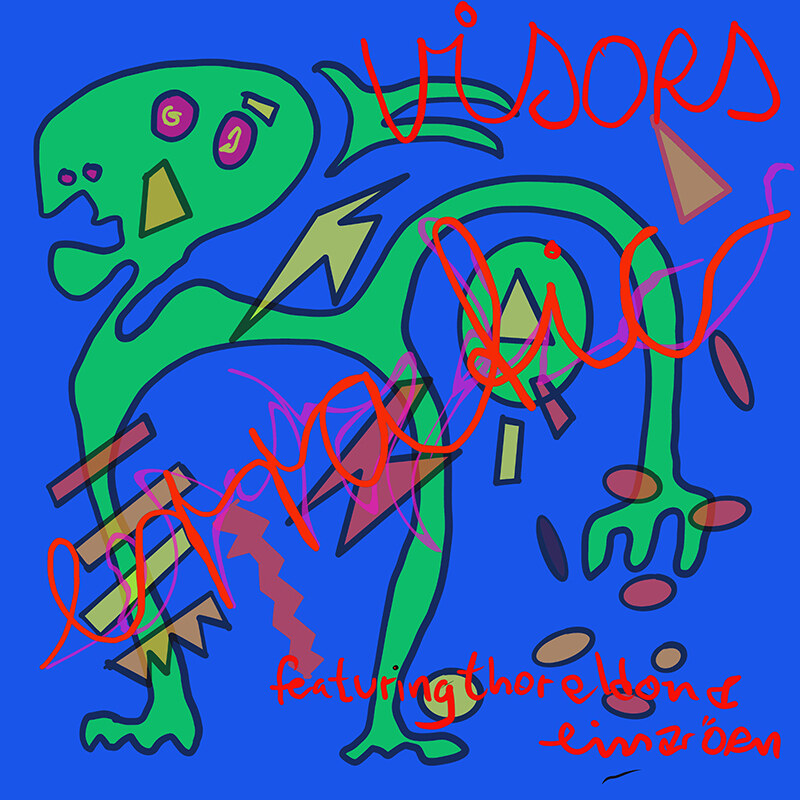 Icelandic trailblazers Þór Eldon and Einar Örn from The Sugarcubes have worked with Visors or their new single Erratic 