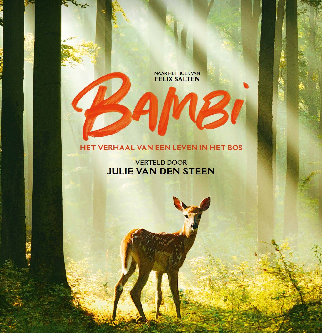 "Bambi: het verhaal van een leven in het bos" met de stem van Julie Van den Steen