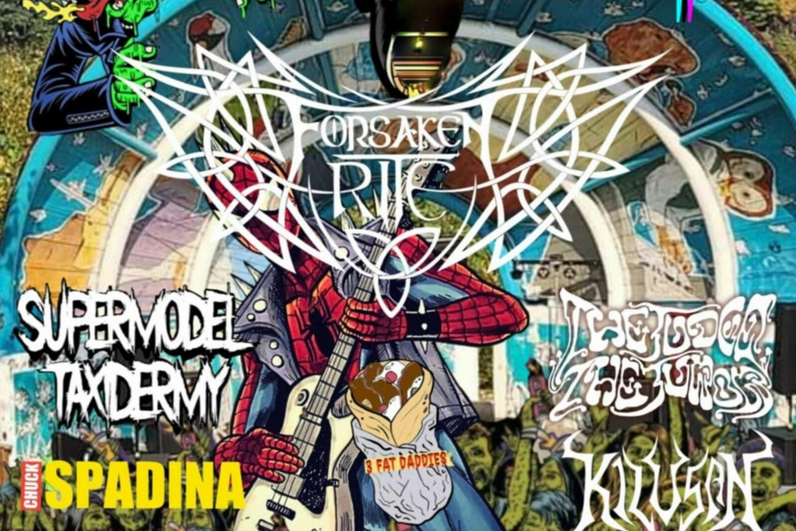 Fort McMurray's Supermodel Taxidermy Announces Lineup For Their Open Air Fest "Party In The Park 2" - Sept 14th