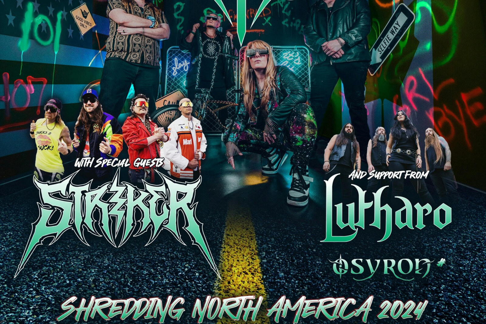 Striker Unveils Music Video "Live To Fight Another Day" + Shredding North America Tour w/ Seven Kingdoms, Lutharo, Osyron