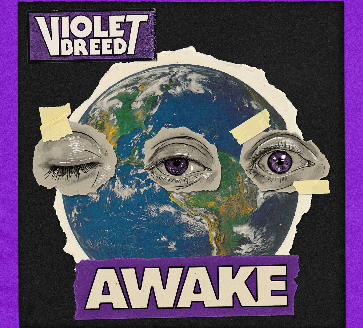 Rock Legend Brian Wheat (Tesla) Teams Up with Rising Star AleX to Form New Band, Violet Breed; Release Debut Single "AWAKE" on September 13, 2024
