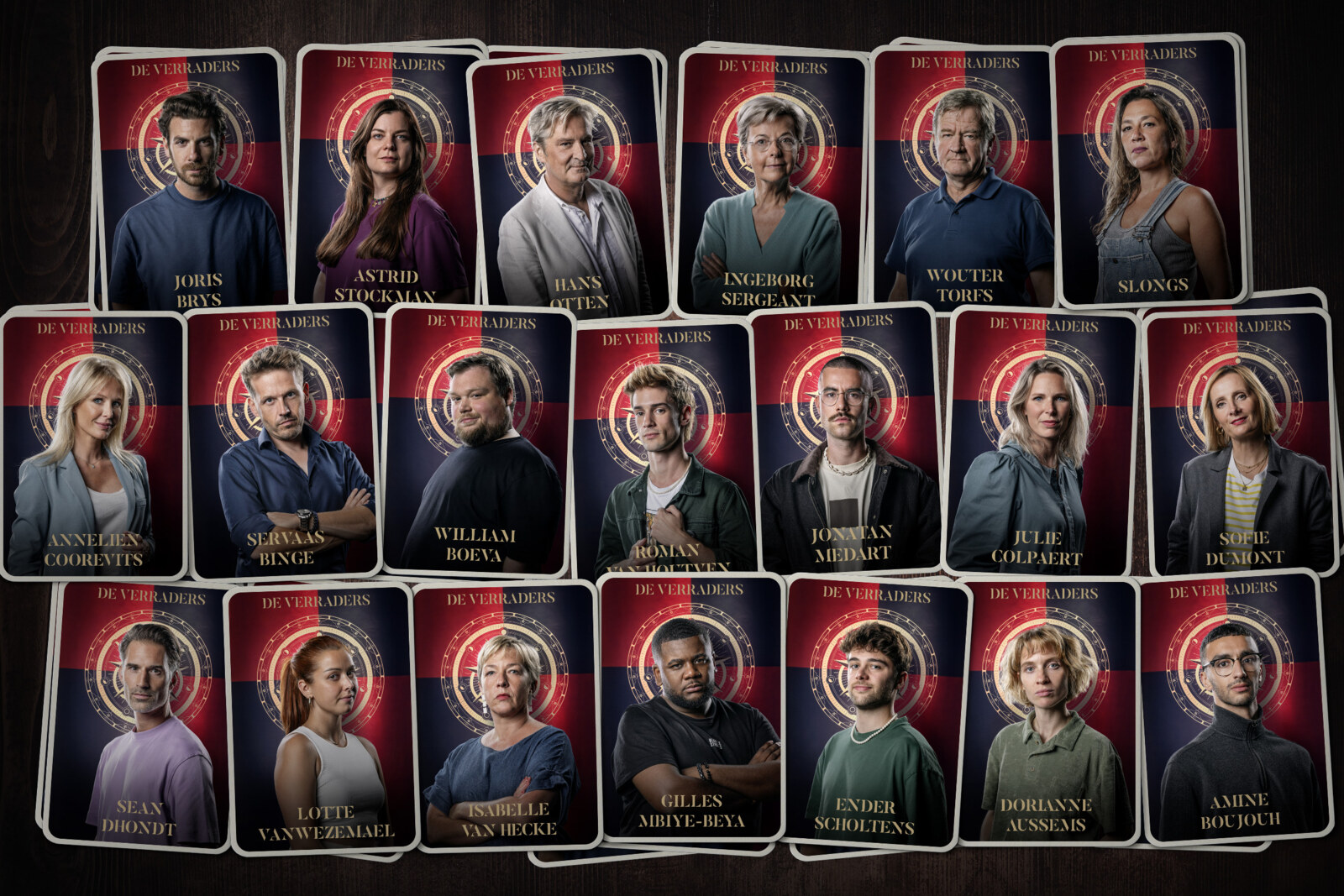 De volledige cast van De Verraders is bekend: ook deze 11 bekende Vlamingen spelen vuil spel in het nieuwe seizoen