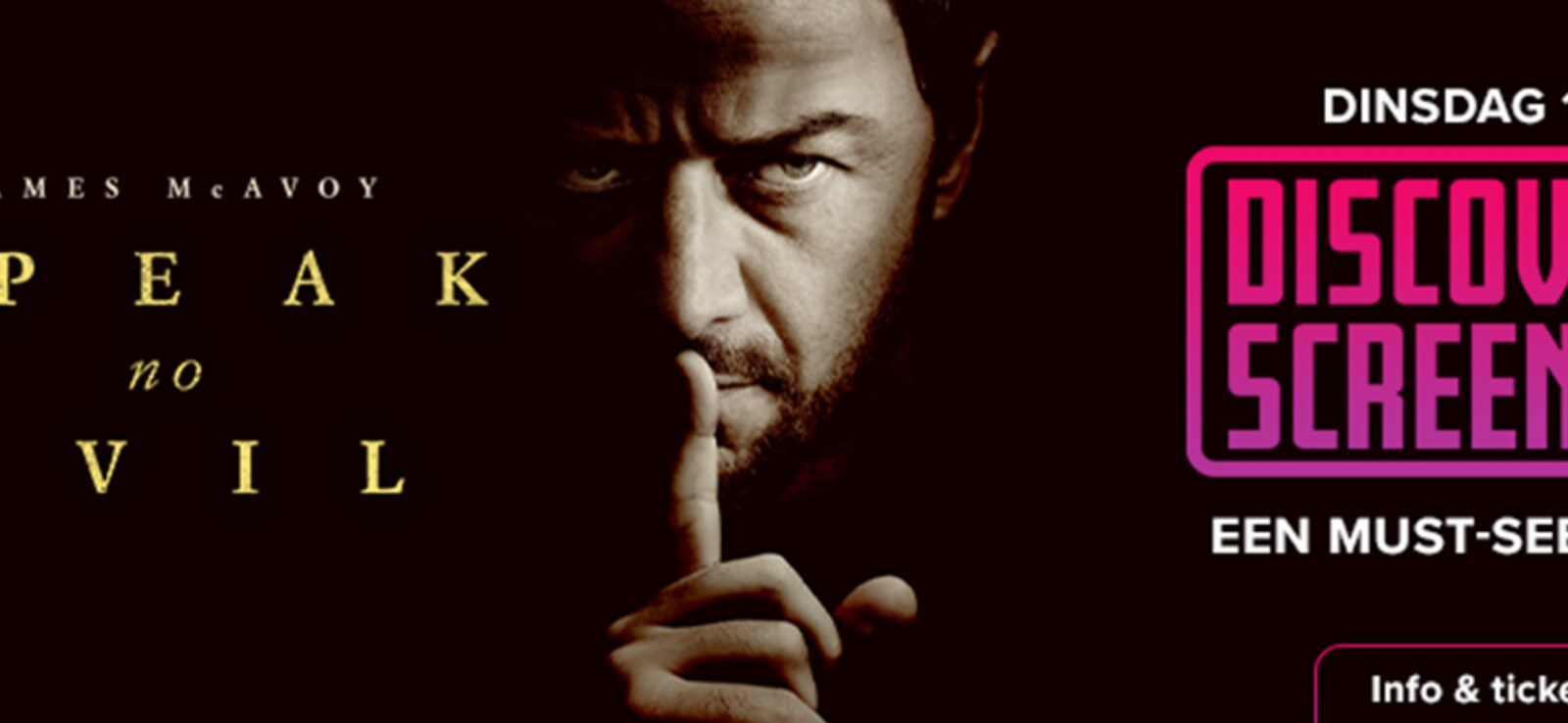 Kinepolis lanceert gloednieuw filmconcept Discovery Screening met in avant-première Speak No Evil