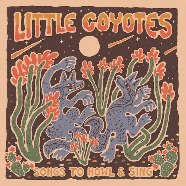 "Songs to Howl & Sing" - Debut kids' album from indie folk band Little Coyotes - Out Oct. 18
